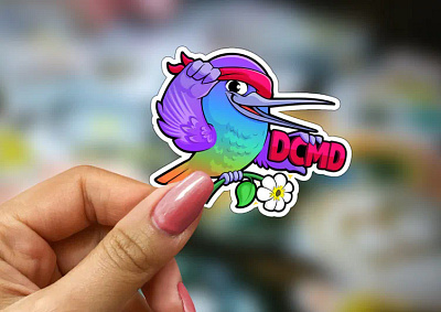 Bird cartoon vector art | Cartoon sticker of colorful bird 2d bird branding cartoon cartoon mascot character colorful cute gerdoo graphic design illustration mascot pet sticker