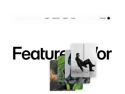 studio agency website concept branding graphic design ui