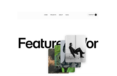 studio agency website concept branding graphic design ui