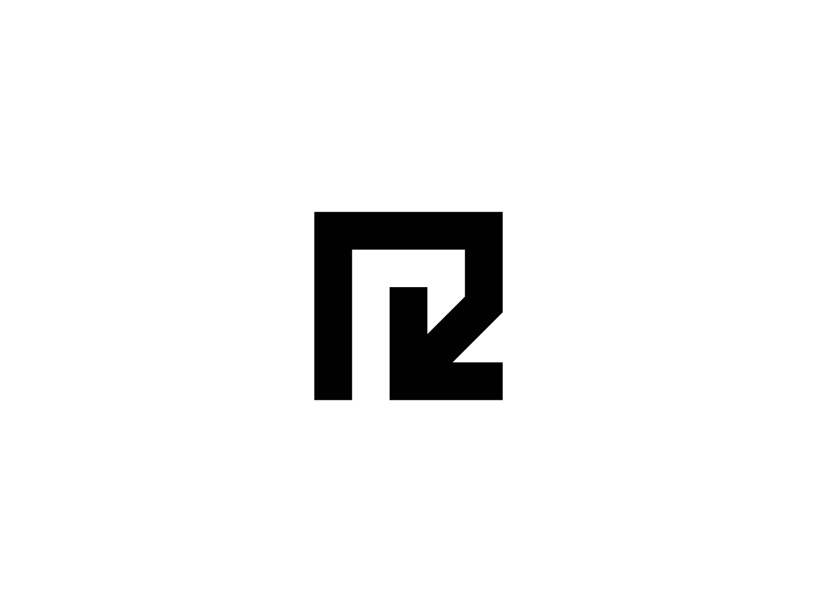 Geometric R Lettermark – Unused & For Sale abstract r letter logo arrow logo branding brandmark direction logo geometric grid geometric logo graphic design icon logo logo design logo for sale minimal monogram modern logo r arrow logo r letter logo r lettermark reload logo unused logo