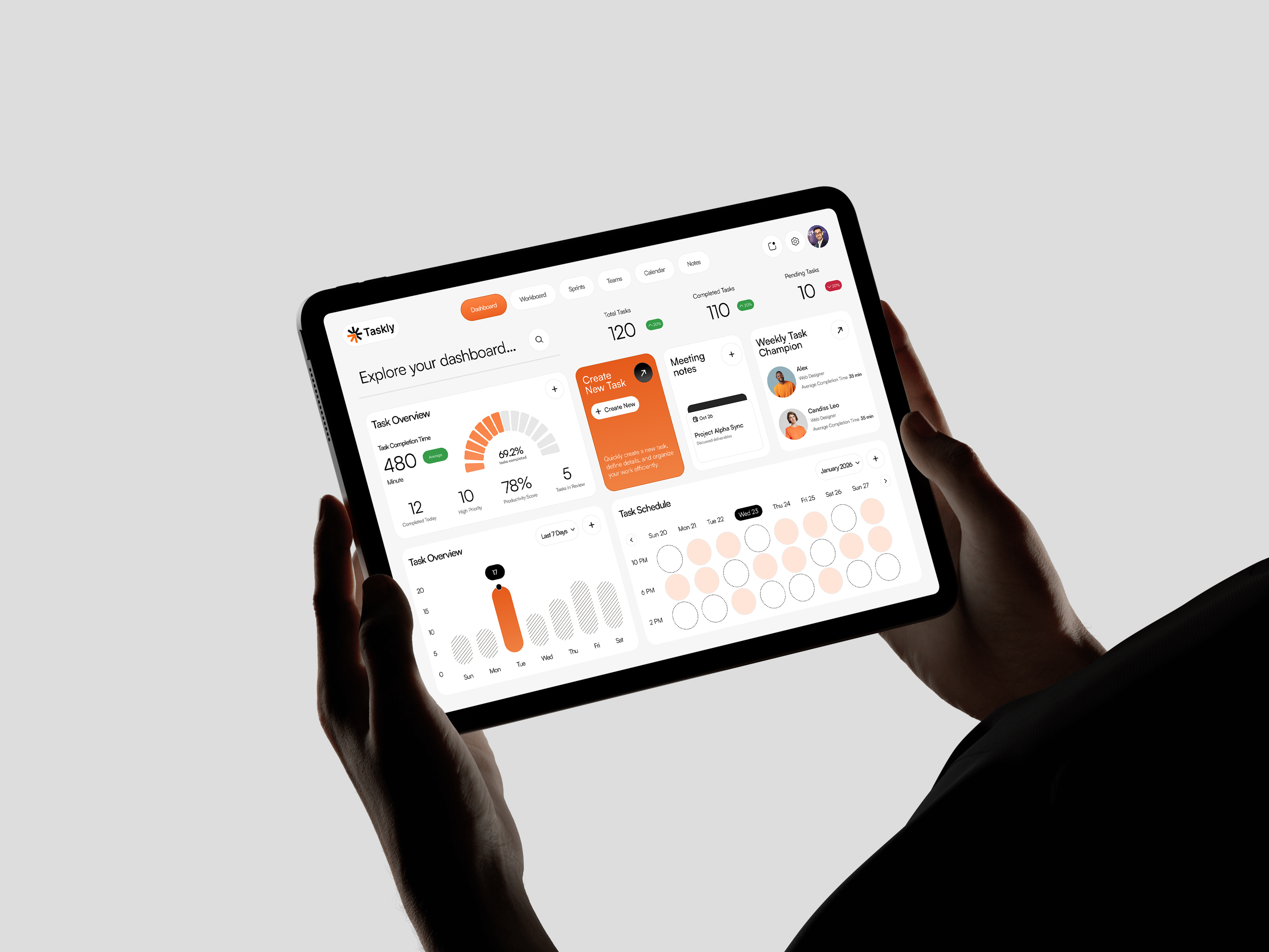 Taskly - Task Management Dashboard Design dashboard desing dashboarddesigner ecommerce ecommerce dashboard figmawebsite modern website saas dashboard shopify task management uxdesign uxdesigner websitedesigner websitemockup websiteuidesign