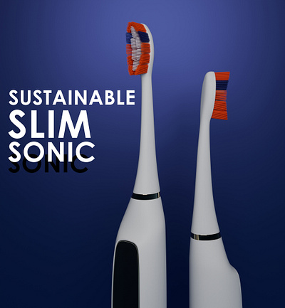 3D Electric Brush Concept Design 3d advertising animation brand branding graphic design illustration motion graphics