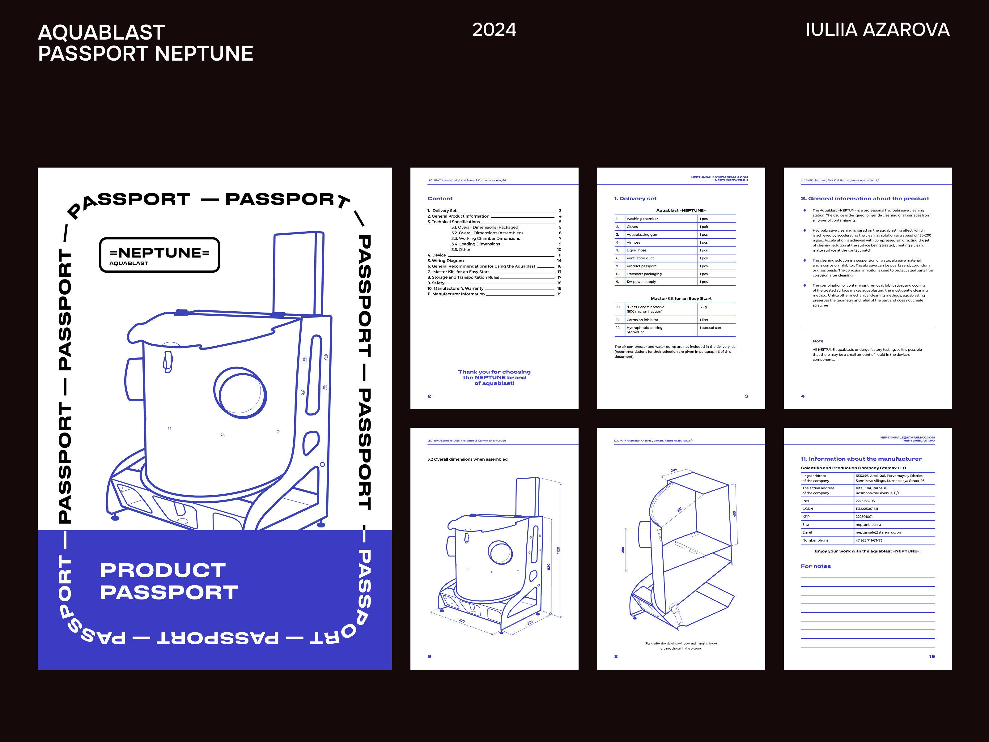 Example of Print & Digital Catalogs, Presentations