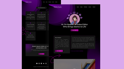 Website Portfolio create website portfolio ui design web development website portfolio wix