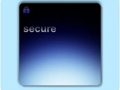 secure card style social media post for wb3 and banking other card glowing card social media post glowing style ui graphic design motion graphics secure card for bank secure card glowing style ui viral card making viral card style web3 social media post design