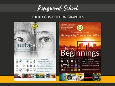 Ringwood School Photography Competition Poster Design branding graphic design