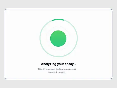 Loading Screen Animation ai interaction analyzing animation bar chart design interaction design landing page loading loading animation loading screen lottie motion design motion graphics progess animation progress bar ui uiux user interface ux design web design