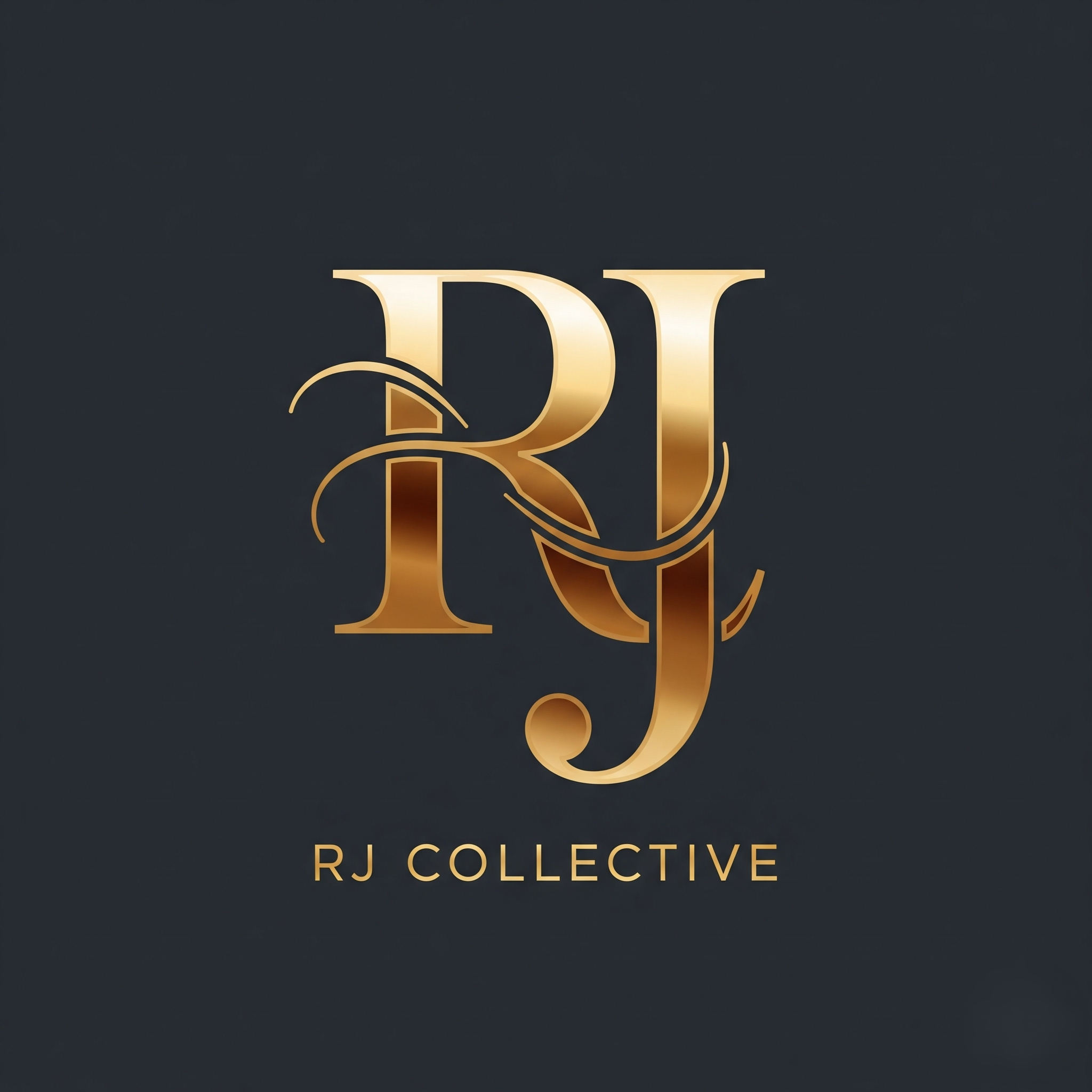 Example of Minimalist Luxury Monogram Logo Design 