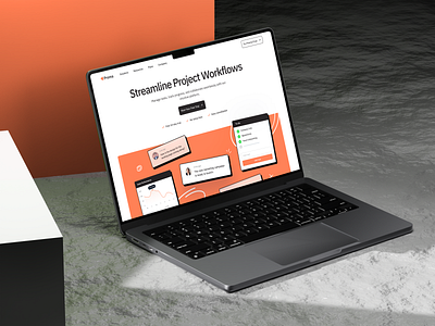Proma - Project Management Platform branding typography ui uiux ux web