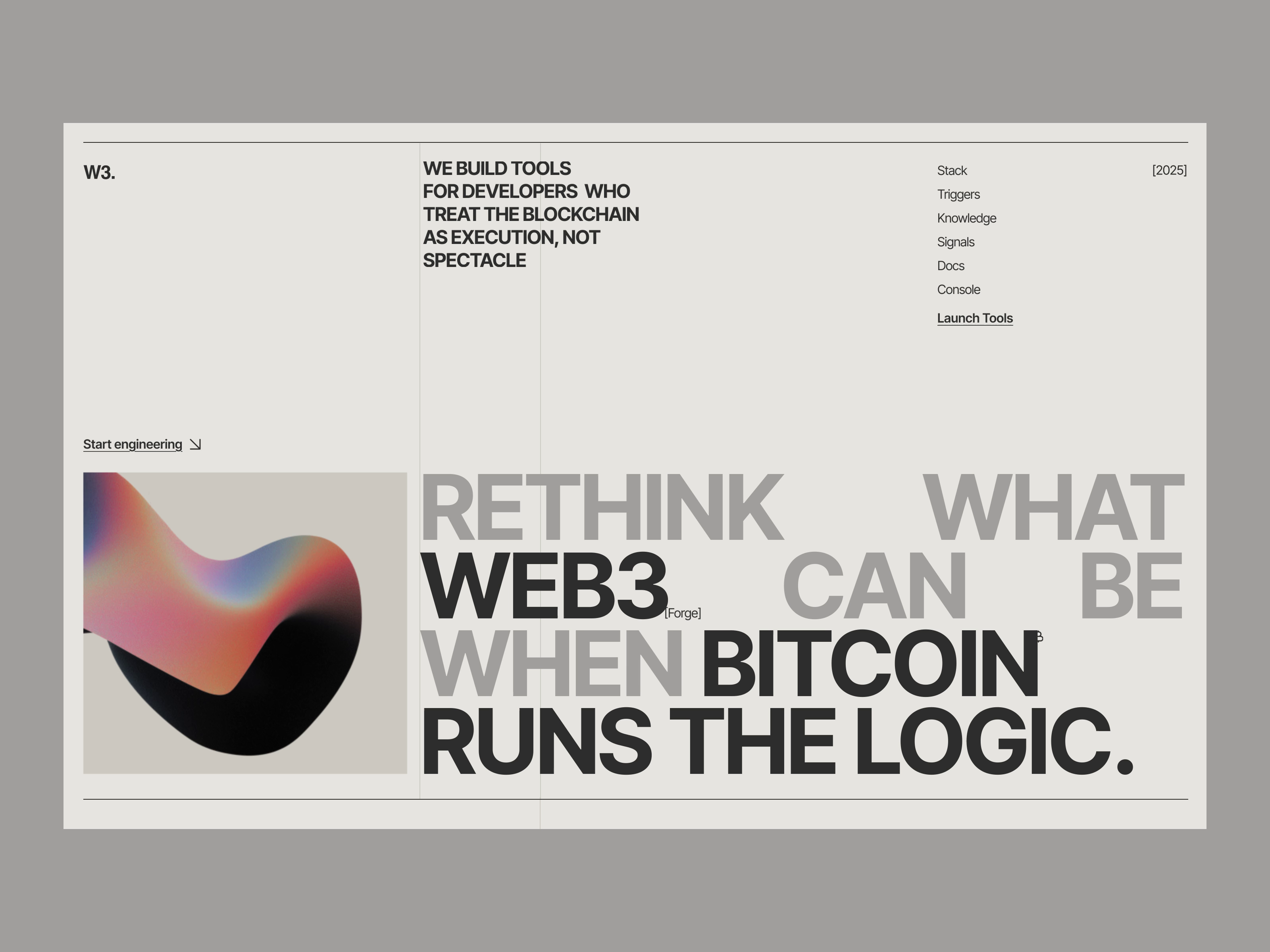 Example of Landing Page Design