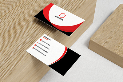Creative Modern Professional Business Card Design banner templates branding business card corporate business card creative graphic design illustration logo poster social media design