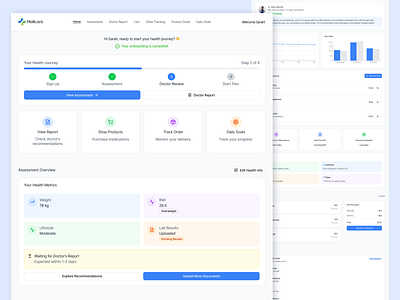 Medical Dashboard Design - Weight Loss Dashboard dashboard dashboard design dashboard mobile dashboard table dashboard ui dashboard web design health dashboard healthcare dashboard medical dashboard medical dashboard design medical product medical saas patient dashboard patient data patient health dashboard patient portal weight loss weight loss dashboard weight loss website weight loss website design