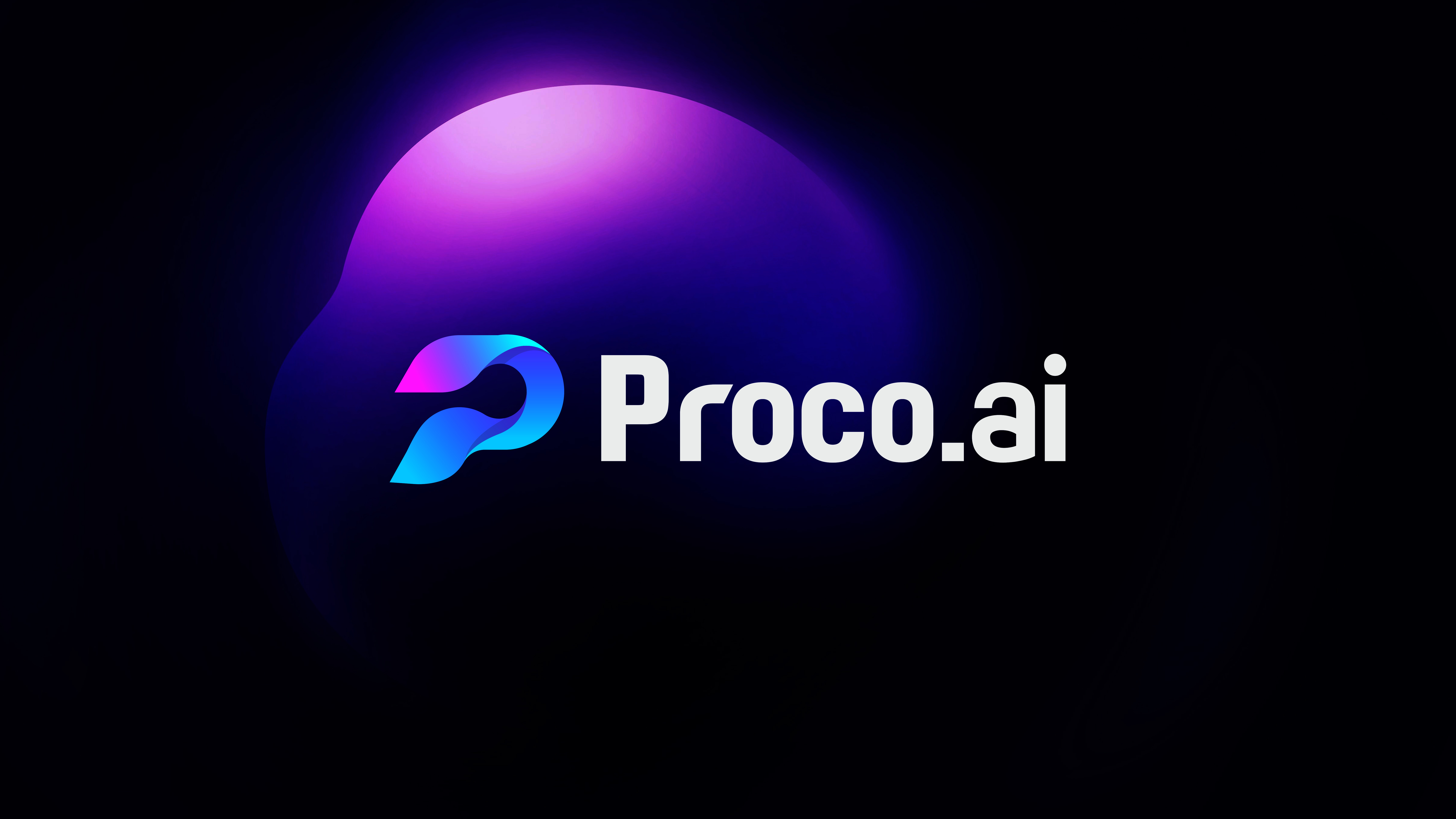 Proco AI - Branding, UI, P logo, P letter, Modern logo, Web 3d ai app application branding creative logo gradient logo graphic design innovative logo logo design logo designer modern modern logo software tech logo technology technology logo ui website
