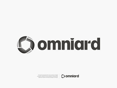 Omniard, AI-driven, hybrid tech logo, (letter O + shield logo) ai driven logo analytics brand branding hybrid cloud technologies hybrid tech logo hybrid technologies logo identity illustration letter o and shied logo logo design logomark logotype modern logo o logo protection safety security tech logo
