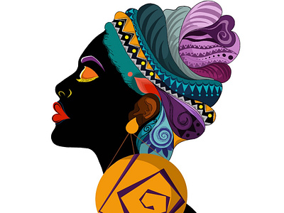 Multiculturalism of Nairobi coffee colours culture design digital art graphic design illustration kenya multicultural procreate silhouette skyline