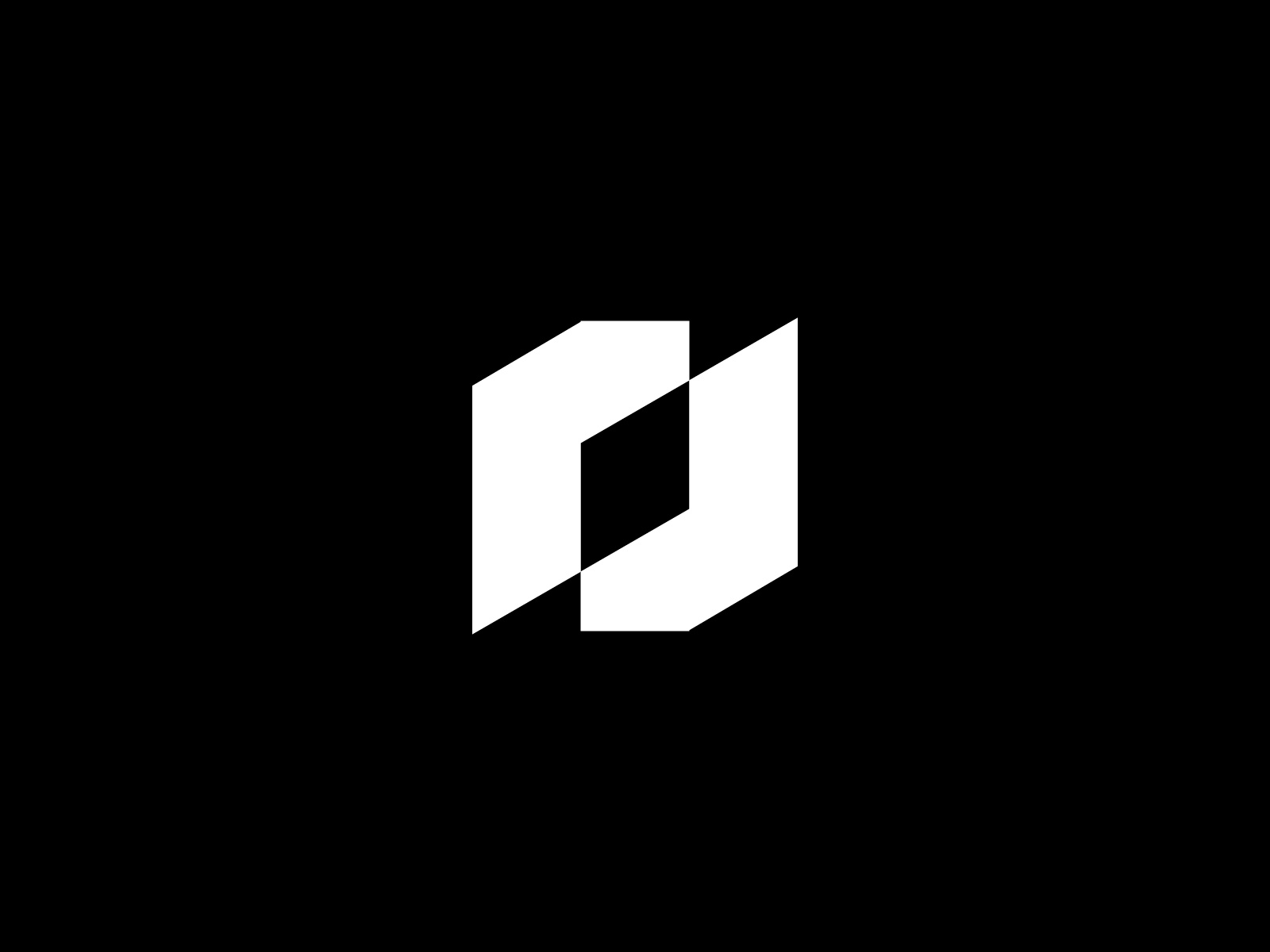 Abstract Geometric Logo Mark abstract logo architecture logo branding brandmark clean mark geometric logo logo design logo for sale logo mark minimal logo modern symbol monogram style startup branding tech logo unused logo