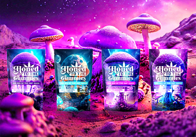 Mushroom Gummies Packaging and Label Design attractive pouch food label food label design food packaging food packaging design gummies packaging gummies packaging design label label design mushroom packaging mushroom packaging design packaging packaging design pouch pouch design pouch label pouch label design pouch packaging pouch packaging design product label