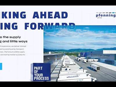 Landing page for Pfenning Group tanjil