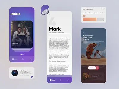 InBible — A Modern Bible Experience ethiopia logo ui website design