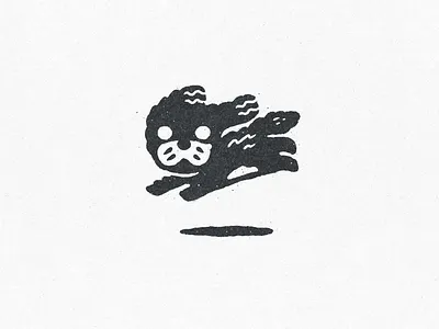 Zoomies cavapoo cute dog doodle illustration pet procreate pup puppy running zoomies