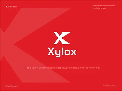Xylox cybersecurity graphic design letter logo letter x logo logo logo 2025 logo branding logo folio logo for tech logo2026 logoconcept logoforbusness logomark logominimal logotype minimal logo stylish logo tech company logo techlogo unique concept
