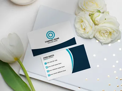 Business Card Design banner templates branding business card corporate business card creative design graphic design illustrations logo social media design