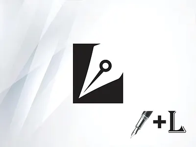 L Pen Logo branding combination pen logo education logo l logo l pen logo l pen logo design logo logo design logo desing logo pen minimal logo pen creative logo pen l logo pen logo pen minimal logo pen negative space logo pen wordmark logo wordmark logo
