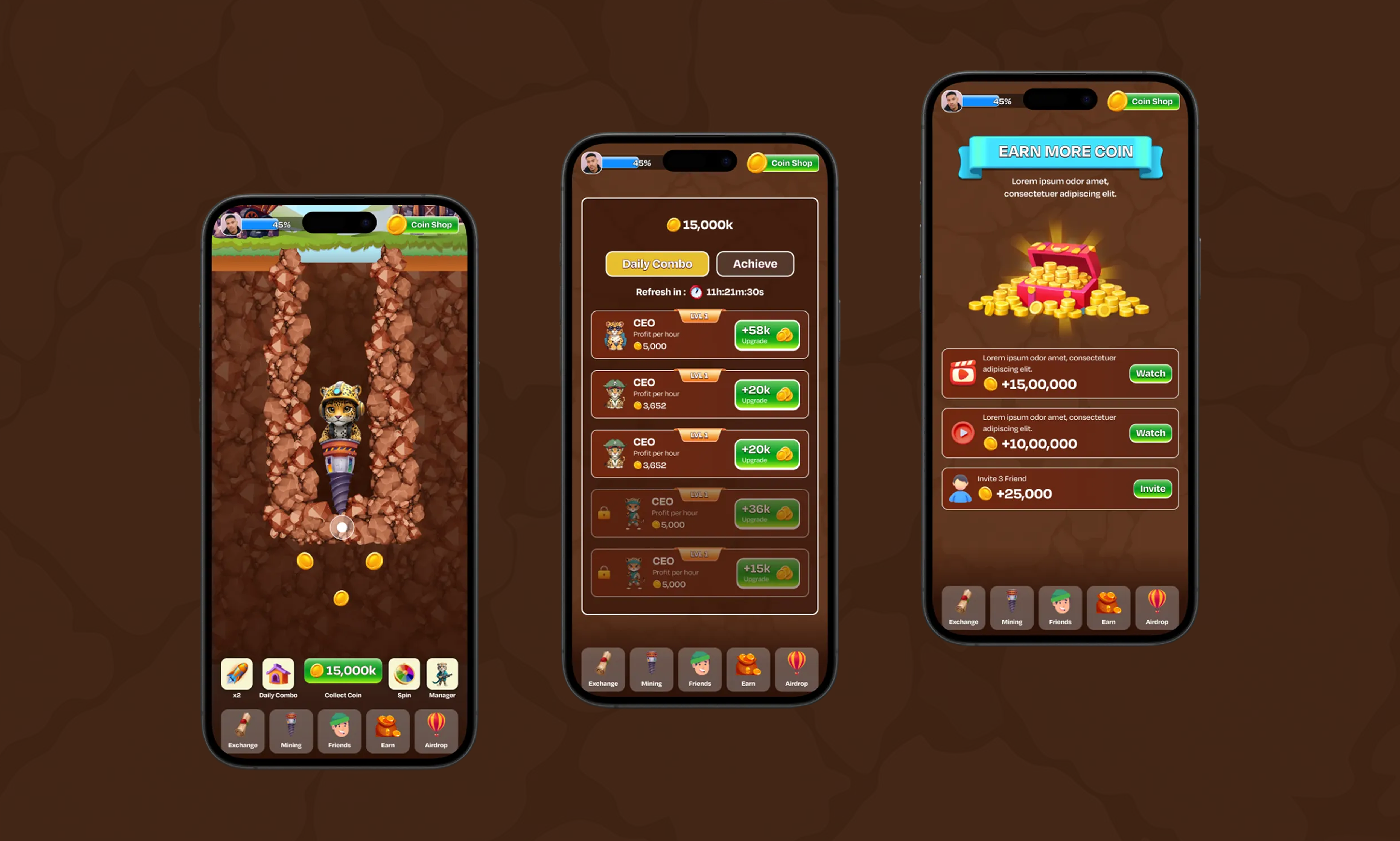 Example of Mobile App UI/UX Design 