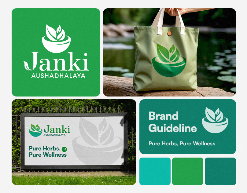 Branding & Logo Design – Herbal & Ayurvedic Brand Identity ayurveda branding ayurvedic ayurvedic logo brand guide brand guidelines brand identity branding business logo creative logo herbal herbal branding logo logo branding logo design minimal logo modern branding organic logo selflance visual identity