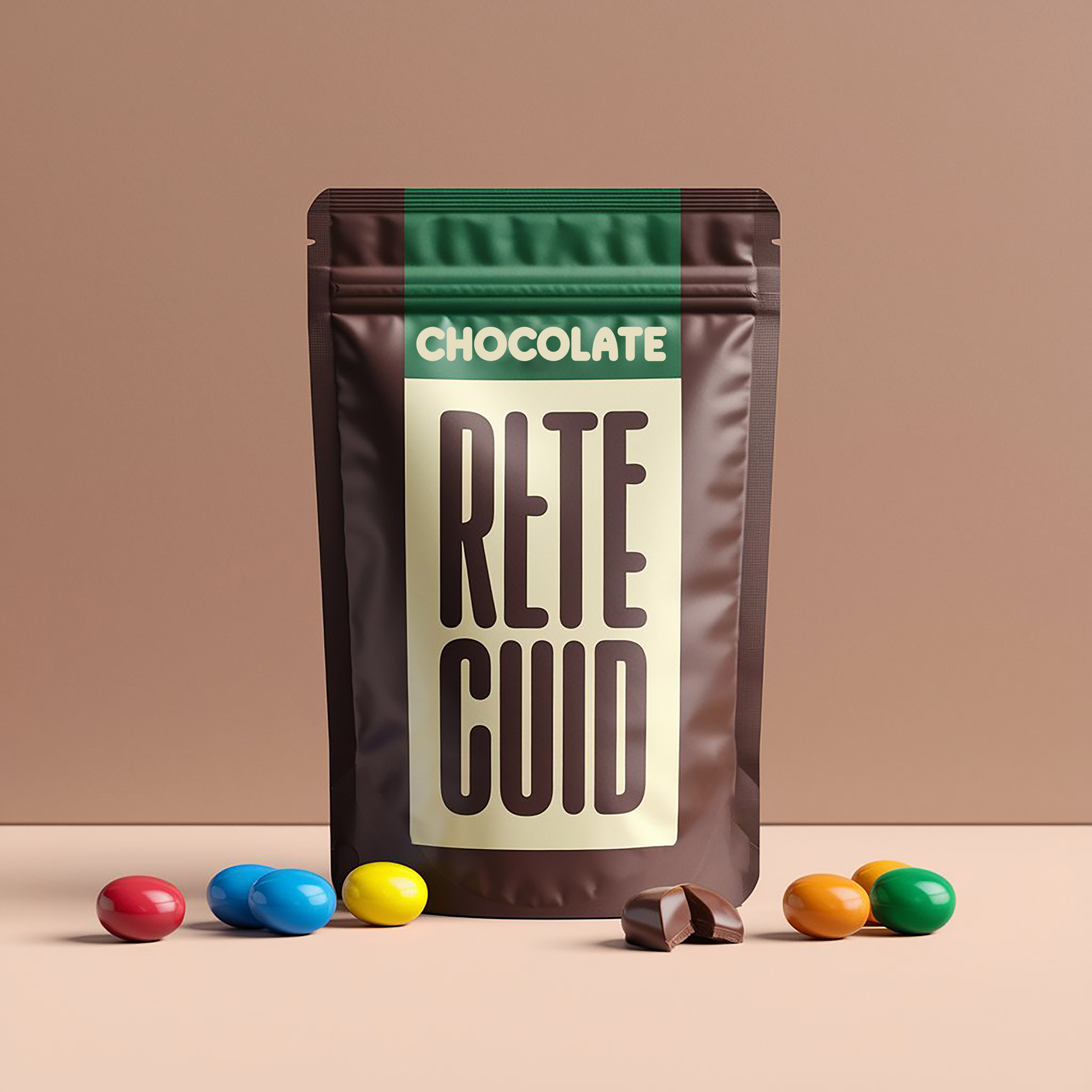 Chocolate Candy Pouch Bag Packaging Design candy design choco chocolate chocolate bag chocolate branding chocolate label chocolate packaging chocolate pouch food packaging food pouch label design packaging design pouch design product pouch stand up pouch sweet candy