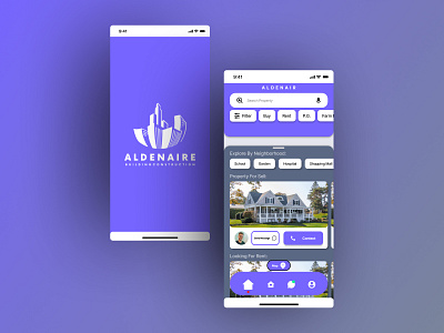 house rental app design graphic design mobile app ui ux