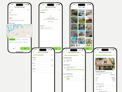 Seamless Property Onboarding Photos, Documents & Financials appdesign designsystem documentupload enterpriseux mobileui multistepform onboardingflow productdesign propertymanagement proptech realestateapp realestatedesign saasdesign uidesign userflow uxdesign workflowdesign