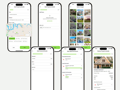 Seamless Property Onboarding Photos, Documents & Financials appdesign designsystem documentupload enterpriseux mobileui multistepform onboardingflow productdesign propertymanagement proptech realestateapp realestatedesign saasdesign uidesign userflow uxdesign workflowdesign