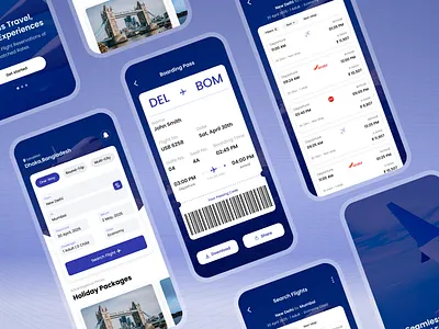 ✈️ Your Travel, Smoother & Simpler cleanui flightbooking mobileappdesign moderndesign ticketbooking travelapp uiuxdesign uxdesign