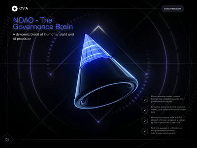 Ovia Dao Landing page web design 3D Animation 3d 3d animation 3d art blockchain finance fintech hero hero image hero section homepage icons landing page landingpage web web design web3 webdesign