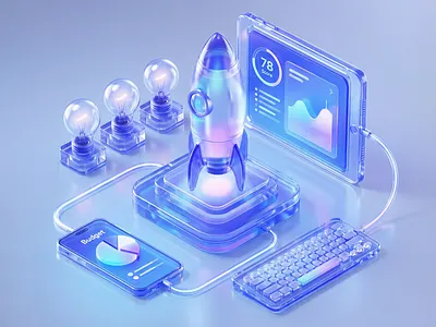 3D Illustration 3d 3dart 3dicon 3dillustration branding business creative design digital icon illustration ui