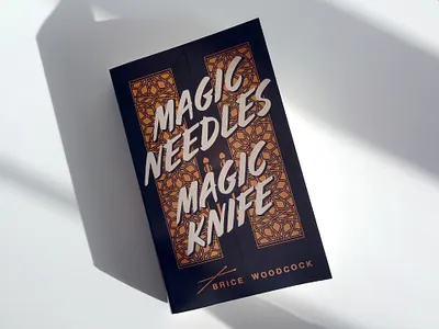 Book Cover Design: Magic Needles Magic Knife book cover cover design novel