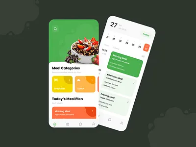 🥗 Meal Planner App — Modern Design & Fast Performance cross platform meal app custom app development daily meal plan app diet planning application fitness and diet app food tracking app design health management app healthy meal app high performance mobile app intuitive meal app design meal planner app meal planning application meal scheduling app mobile meal planner ui modern app uiux nutrition tracking app responsive app design smooth mobile ui user friendly food app wellness app interface