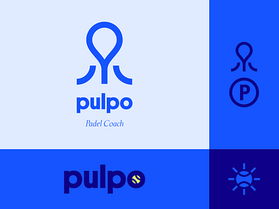 Pulpo - Identity argentina ball branding coach colors design icon icons illustration lines logo octopus padel pulpo sport tennis ui vector visual identity