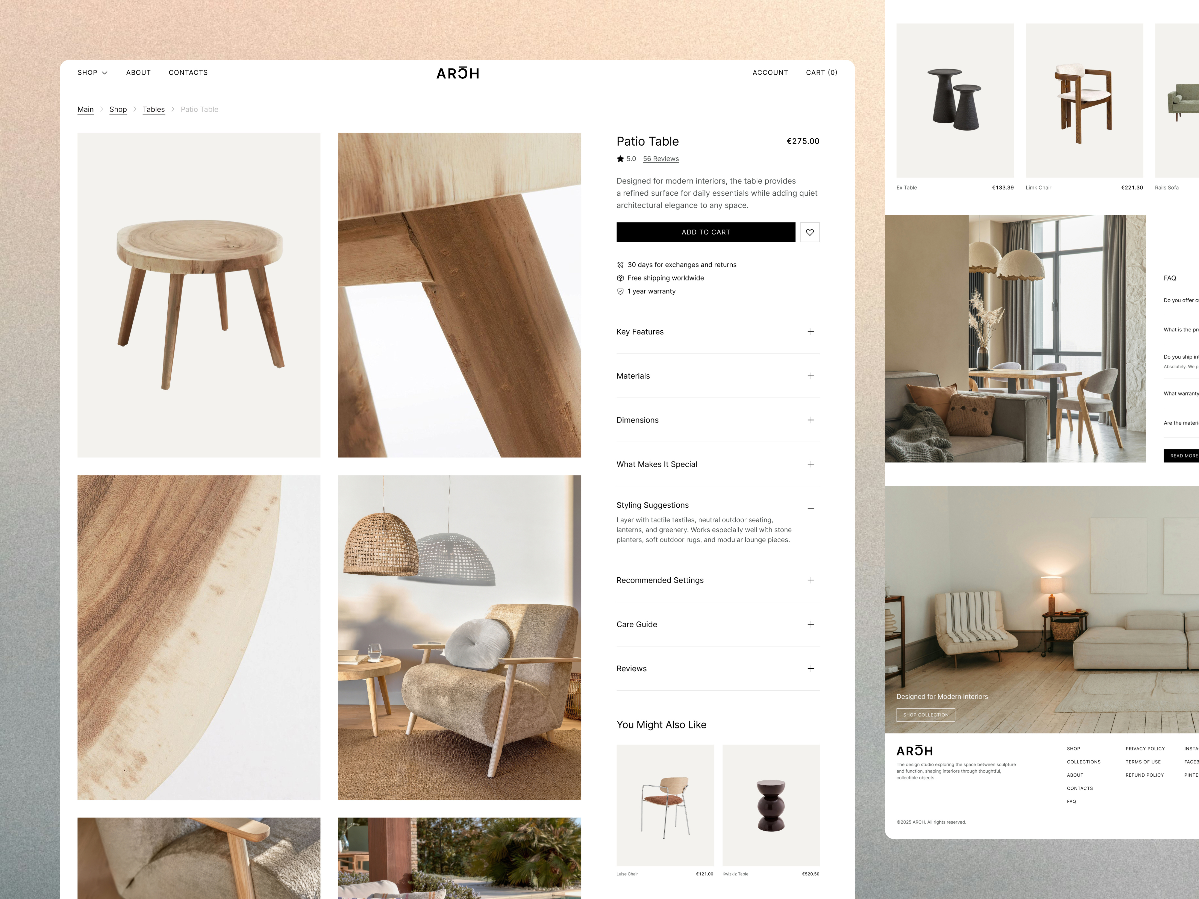 Example of Custom UX/UI Design — On Request
