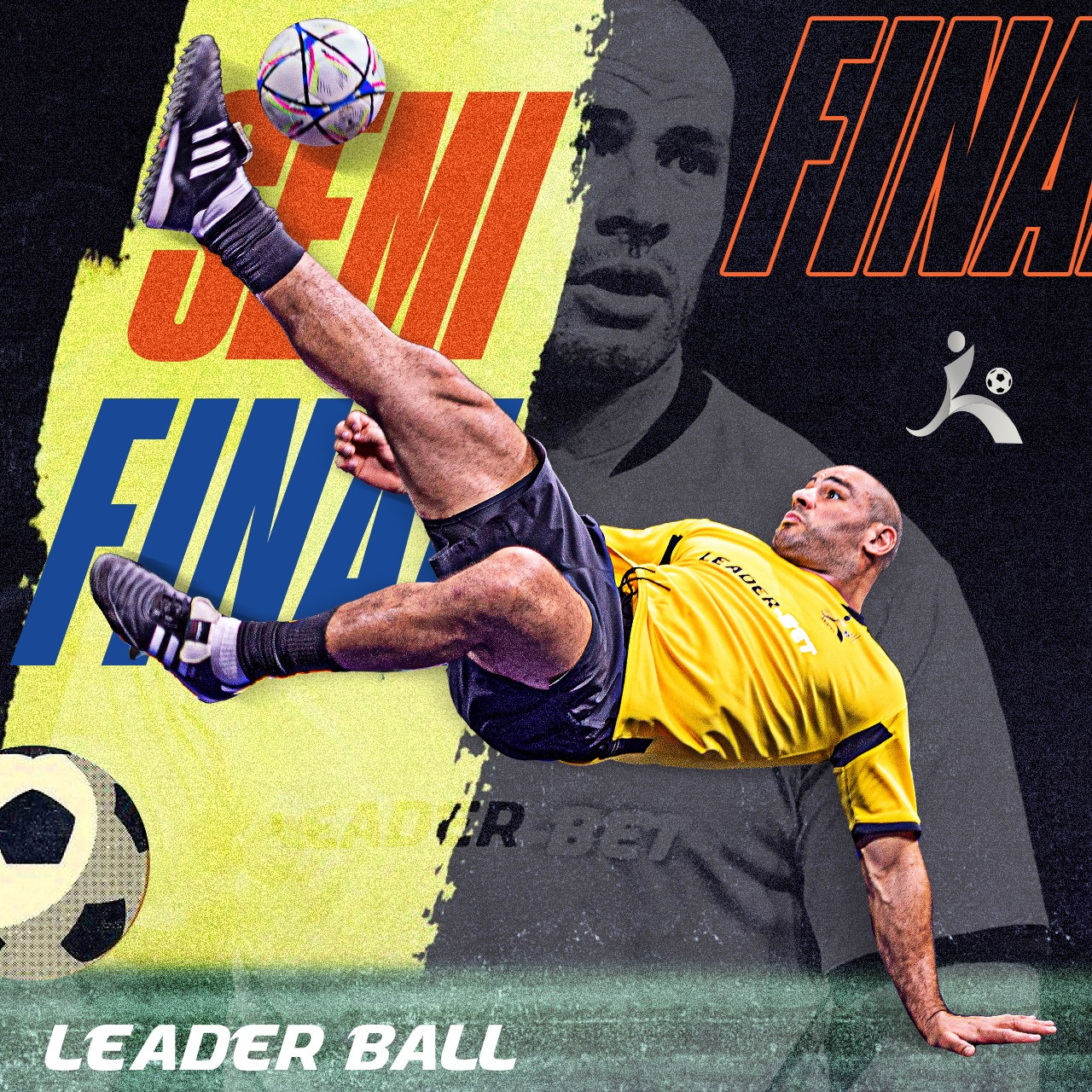 Matchday | semi final branding design graphic design illustration photoshop typo typography