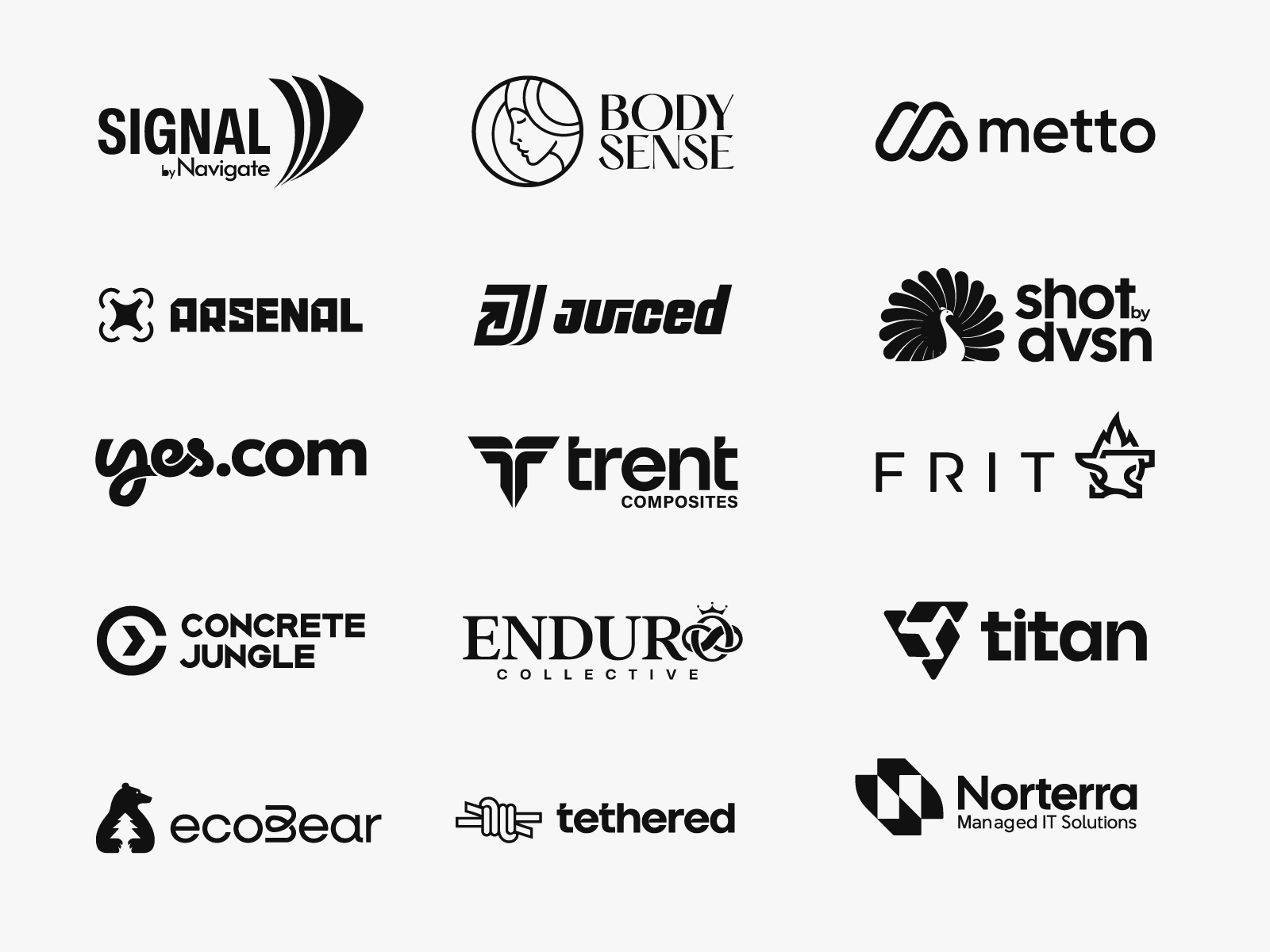 Example of Logo Collection — Logos & Marks