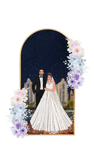 Invitation wedding ads animation animation design explainer video game animation illustration logo animation lottie motion graphics