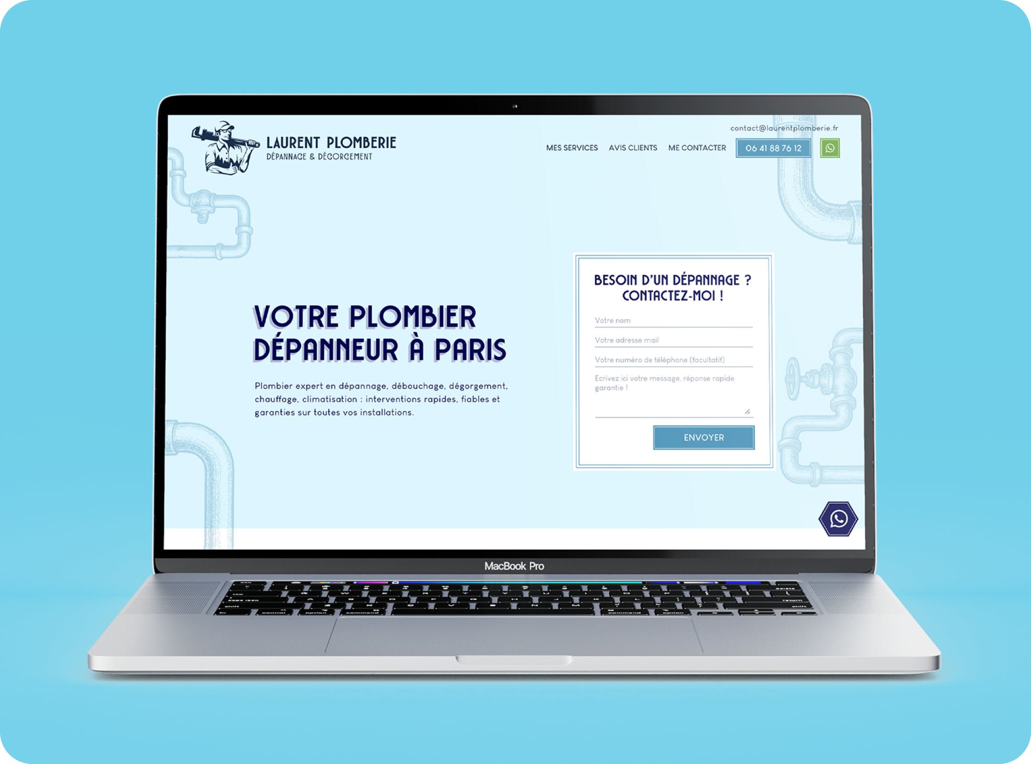 Example of Website UI/UX Design