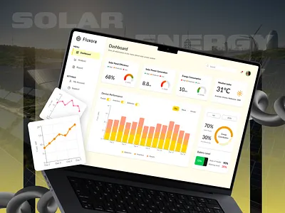 Smarter Solar Monitoring branding cleanenergytech energymanagement graphic design renewableenergy smartenergy solarapp solarmonitoring solarpower sustainability uxuidesign webappdevelopment