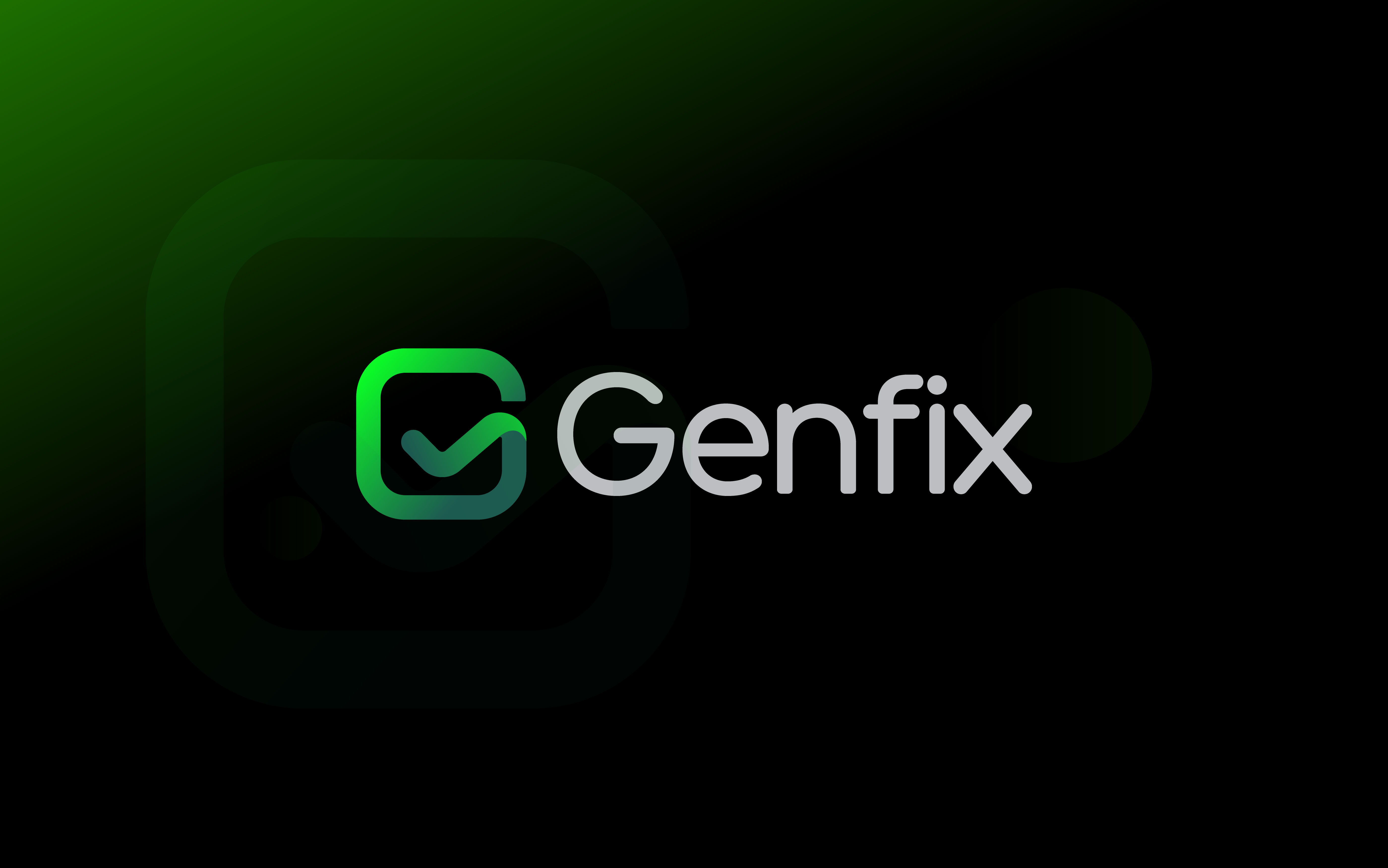 Genfix - G logo, G letter, Modern logo, Tech, UI, AI, App, Web 3d ai app application branding creative logo gradient logo graphic design icon logo logo design logo designer logo maker modern logo software tech logo technology technology logo ui website