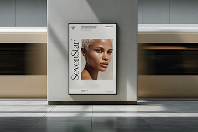 SevenStar Poster brand identity branding concept design cosmetics creative creative design creative designer design designer graphic design graphic designer logo logo designer logo love logomark logos logotype poster poster design visual identity