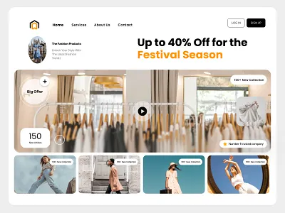 Shopping/Product Website adobe xd clean creative design design trending iui design minimal minimal design mobile app mobile ui modern design saas website trendy websites ui uxui design web app website website design