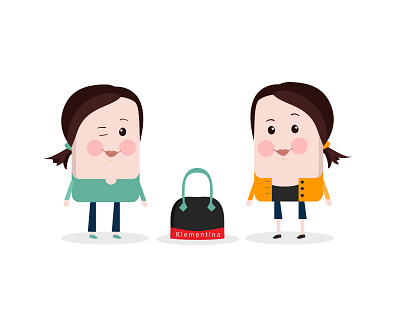 Minimalist Cartoon Character - transformative woman cartoonish character characteremotions digitalillustration emotionalillustration emotions expressivecharacters facialexpressions flat illustrations flatdesigncharacters happy minimalism outfitchange playful simple simplecartoonstyle superwoman transformation vector vectorcharacters woman