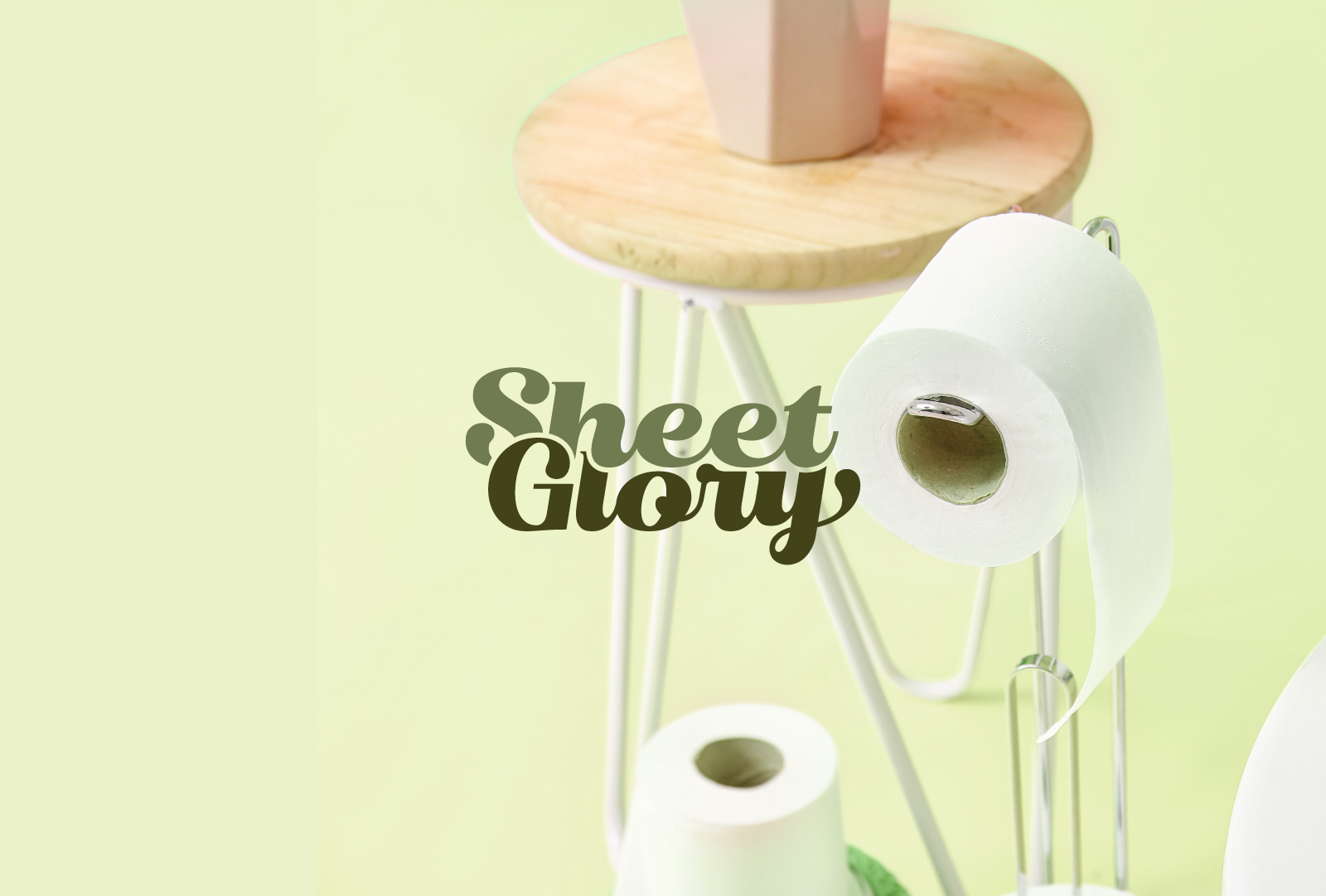 Sheet Glory Sustainable Toilet Paper Branding & Packaging by Namrata